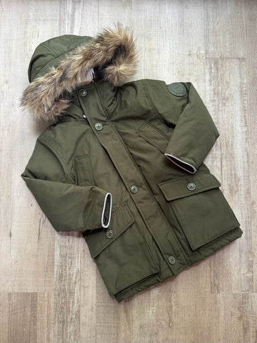 Gap Green Down Fill Coat - NEW