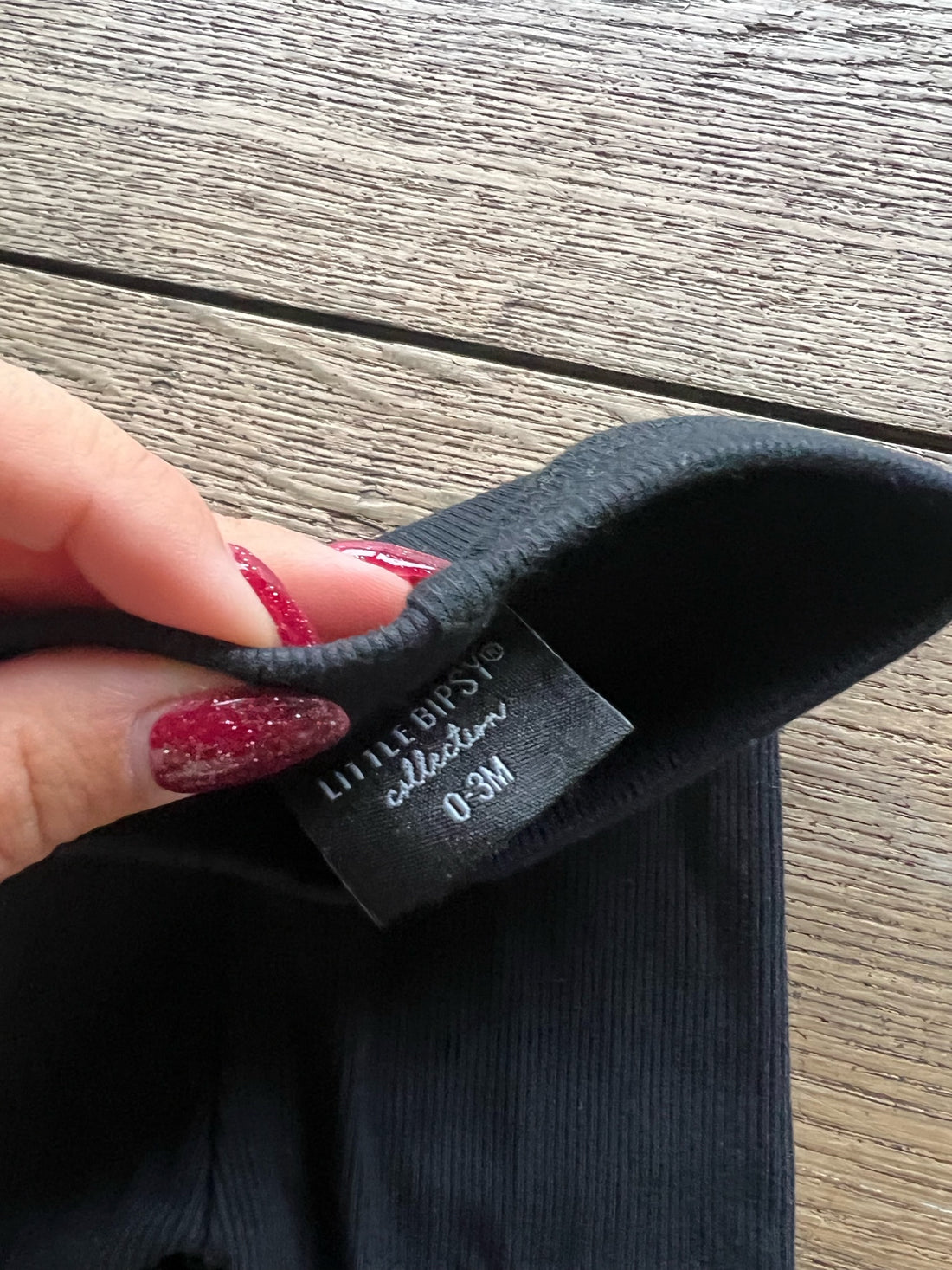 Little Bipsy Black Leggings