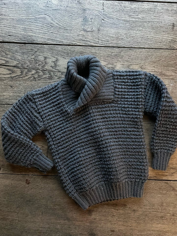 Hand Knit Wool Sweater