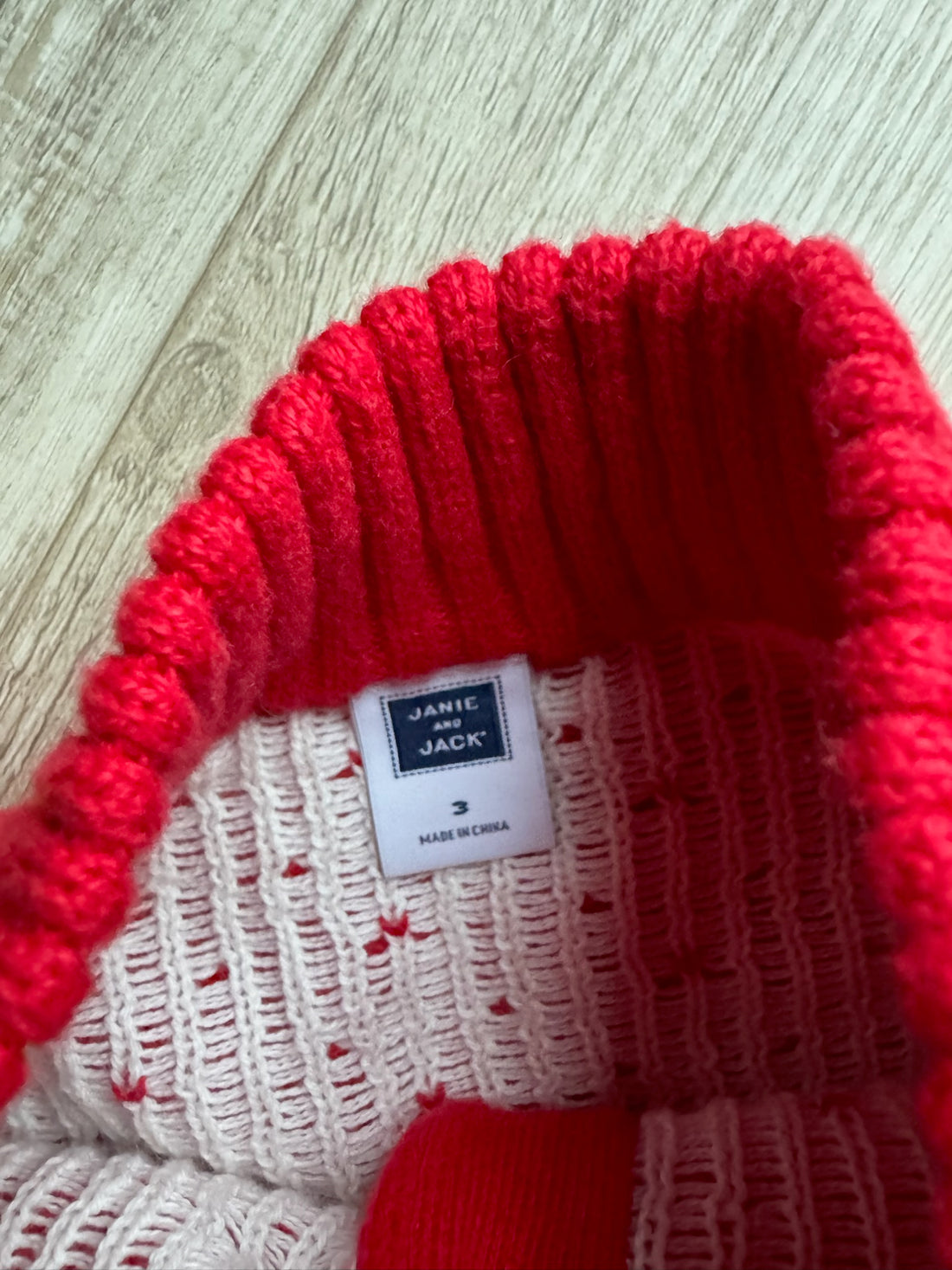 Janie & Jack Red Poncho