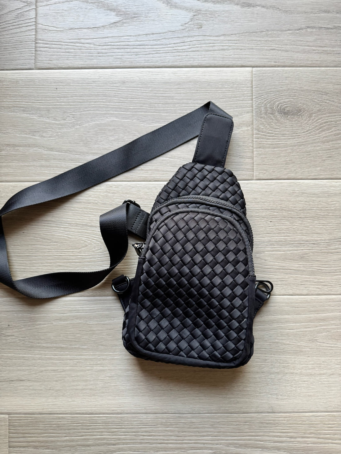 Sol and Selene Black Sling Backpack - AS IS