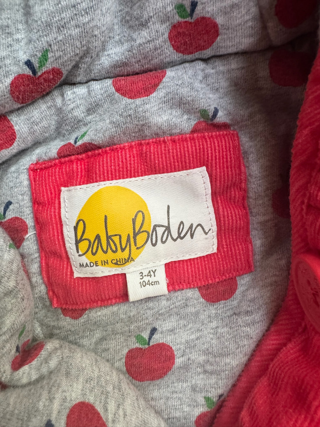 Boden Red Apple Jacket