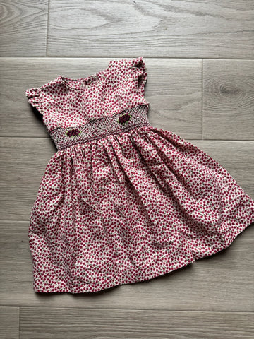L’EDREDON Floral Smocked Dress