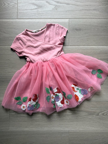 Boden Pink Tulle Guinea Dress ￼