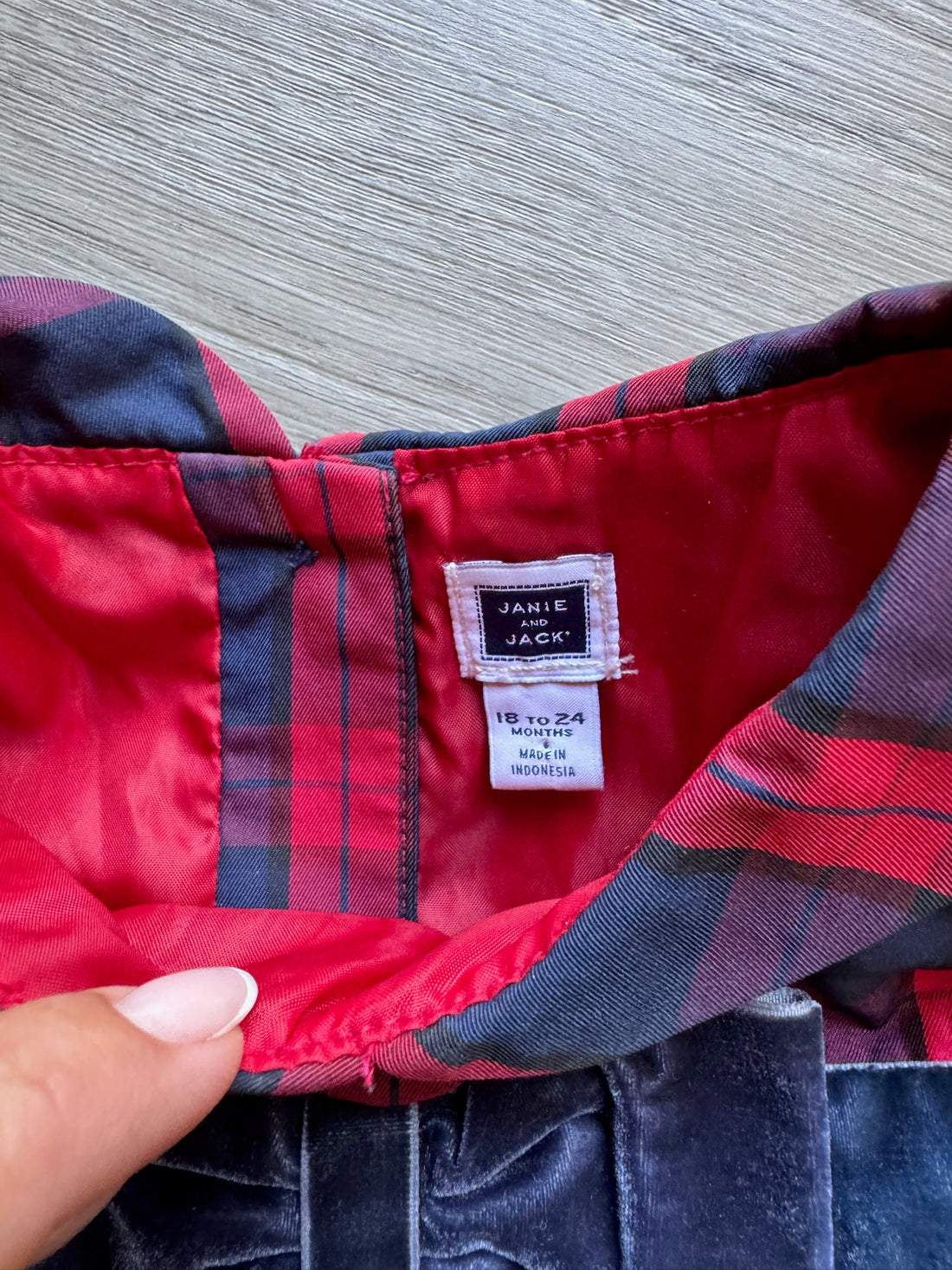 Janie & Jack Plaid Dress