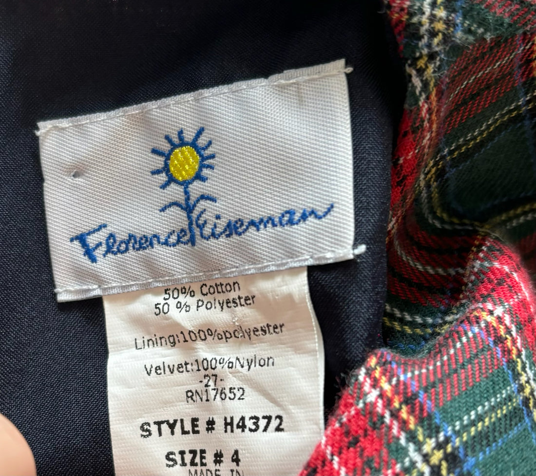 Florence Eiseman Plaid Dress