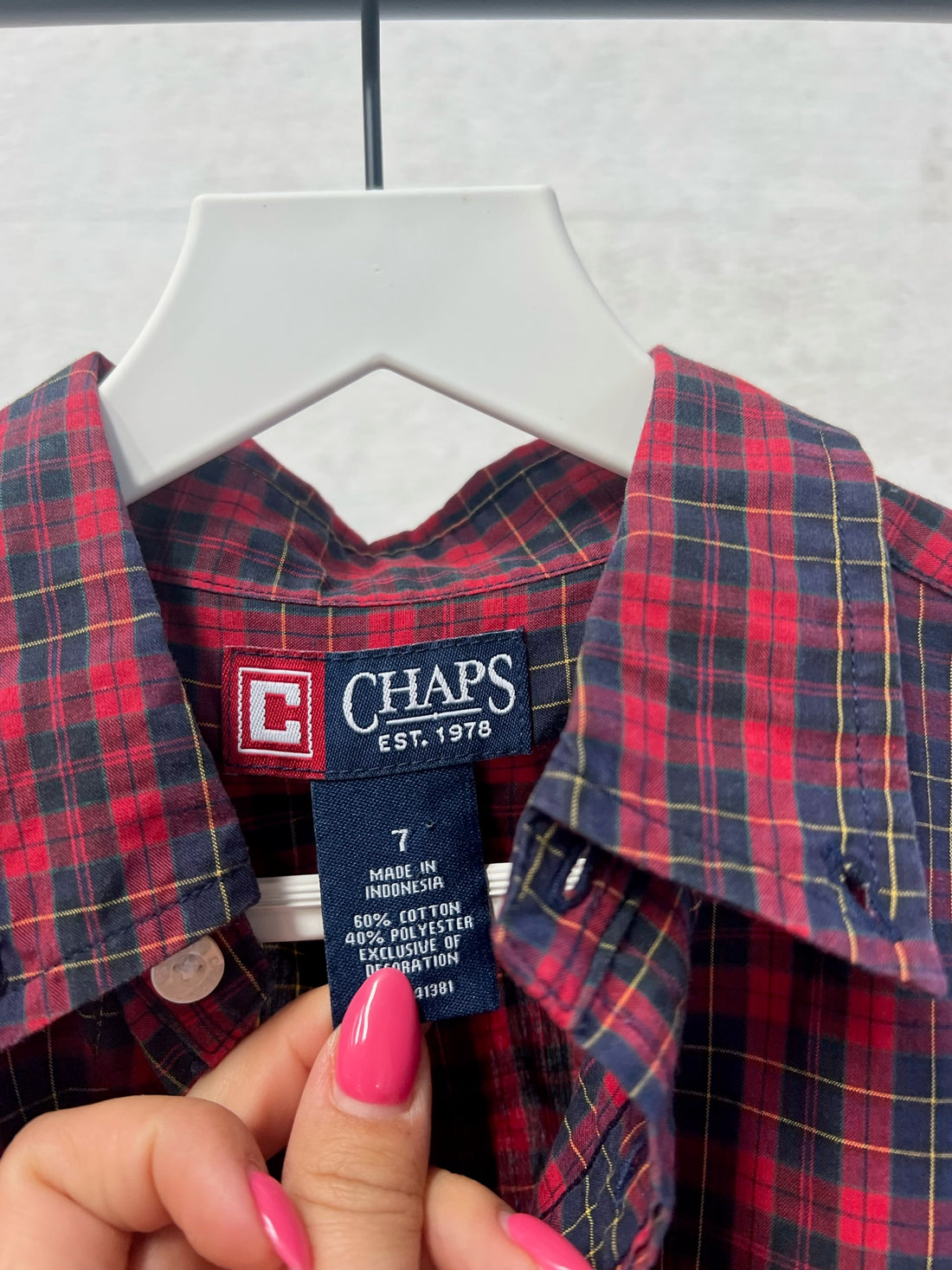 Chaps Button Down