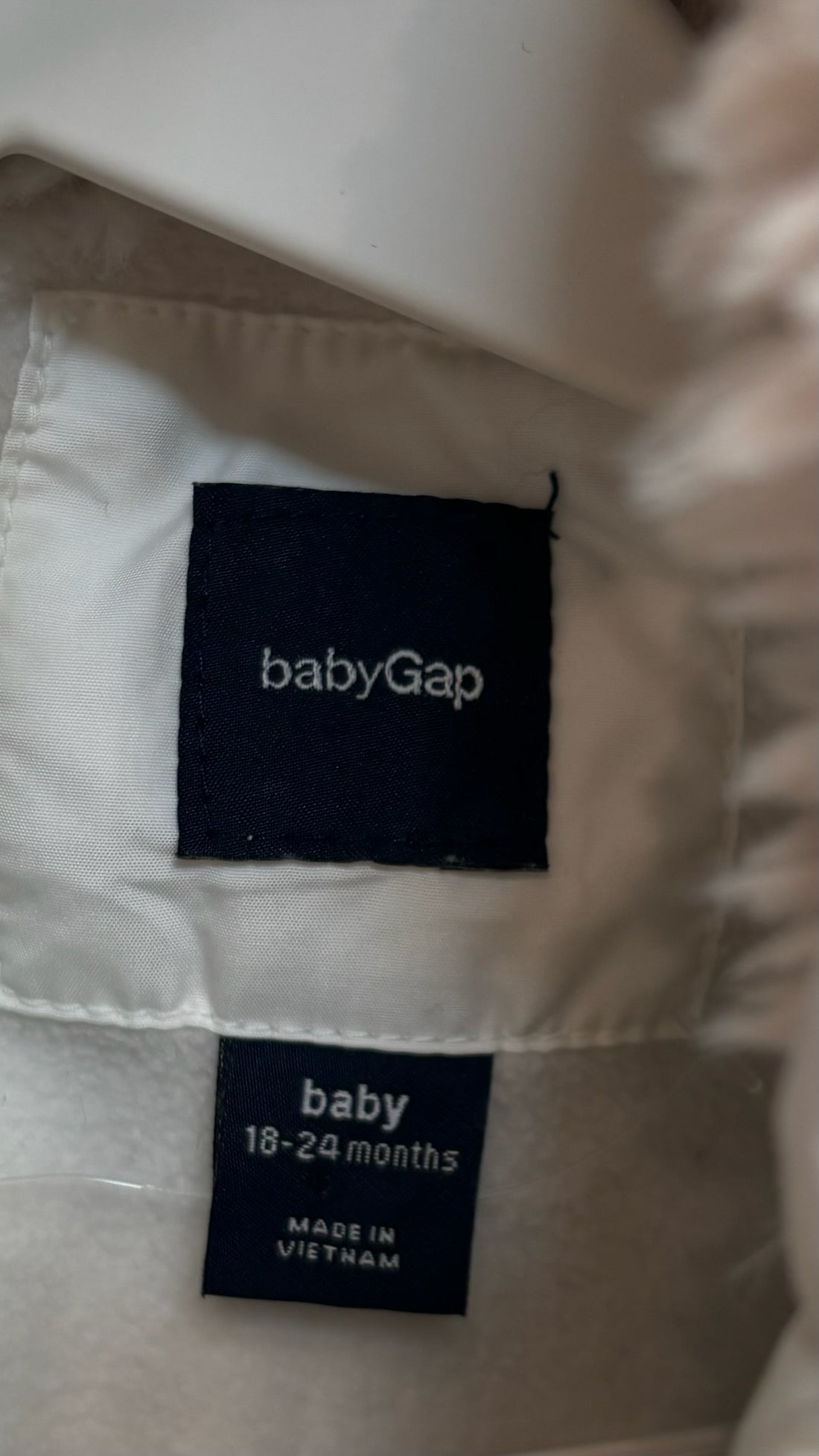 Gap White Snowsuit