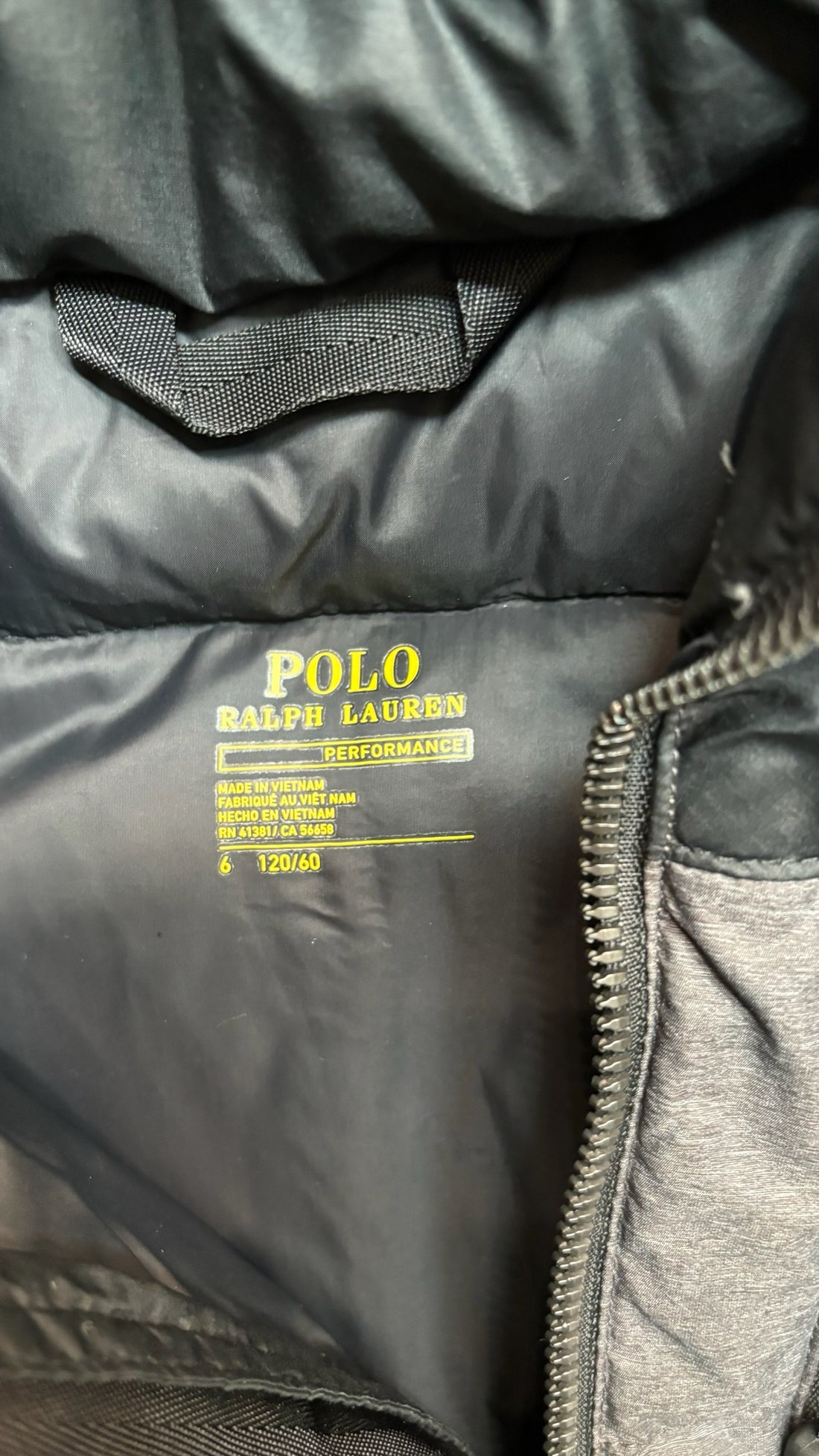 POLO Ralph Lauren Black/Grey Coat