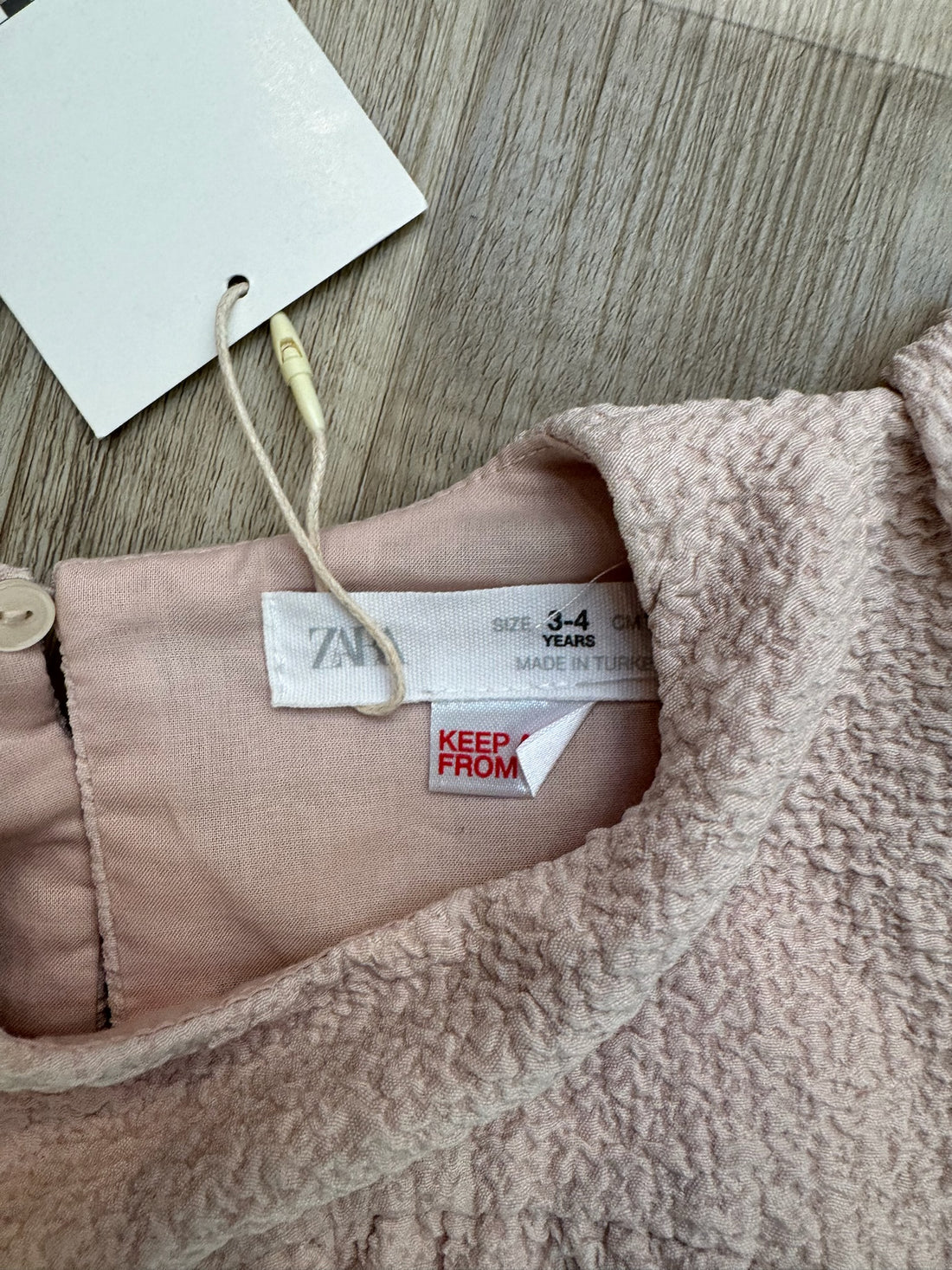 Zara Blush Pink Dress - NEW