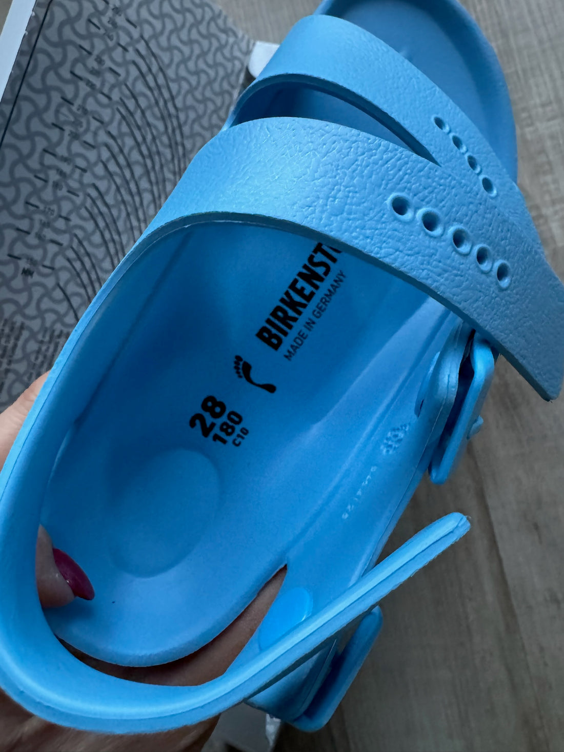Birkenstocks Blue Sandals