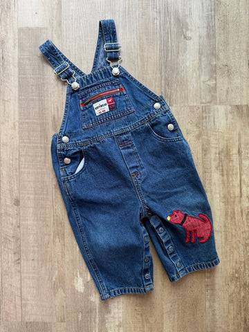 Gap Vintage Dog Overalls