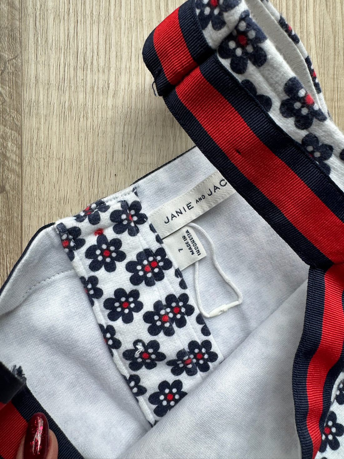 Janie & Jack Navy Floral Dress