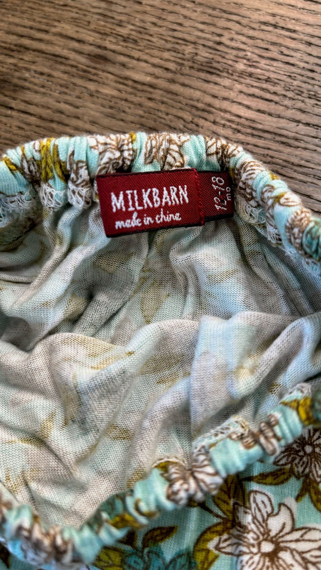Milkbarn Blue Floral Set