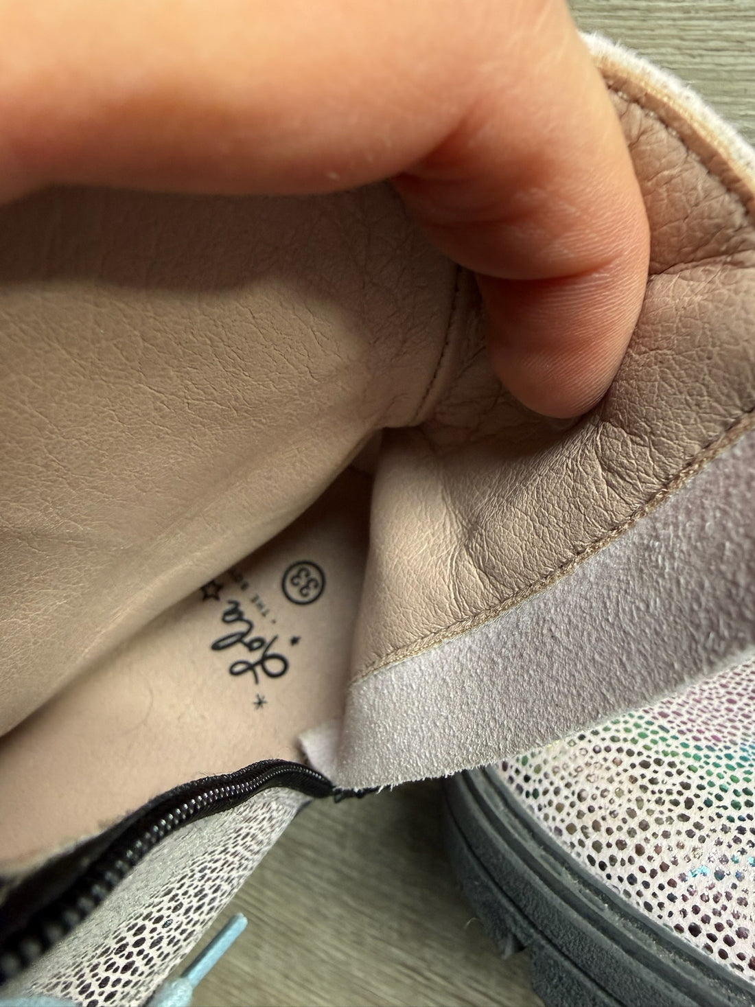 Lola & The Boots Silver Boots