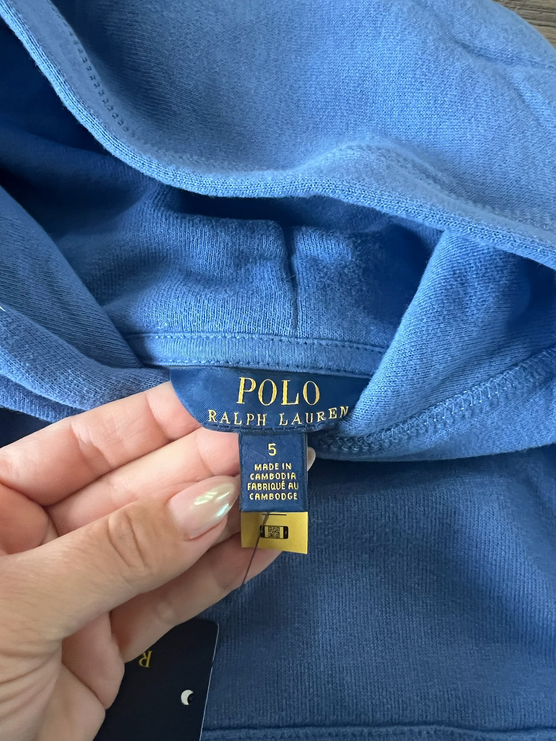 Polo Ralph Lauren Blue Hoodie