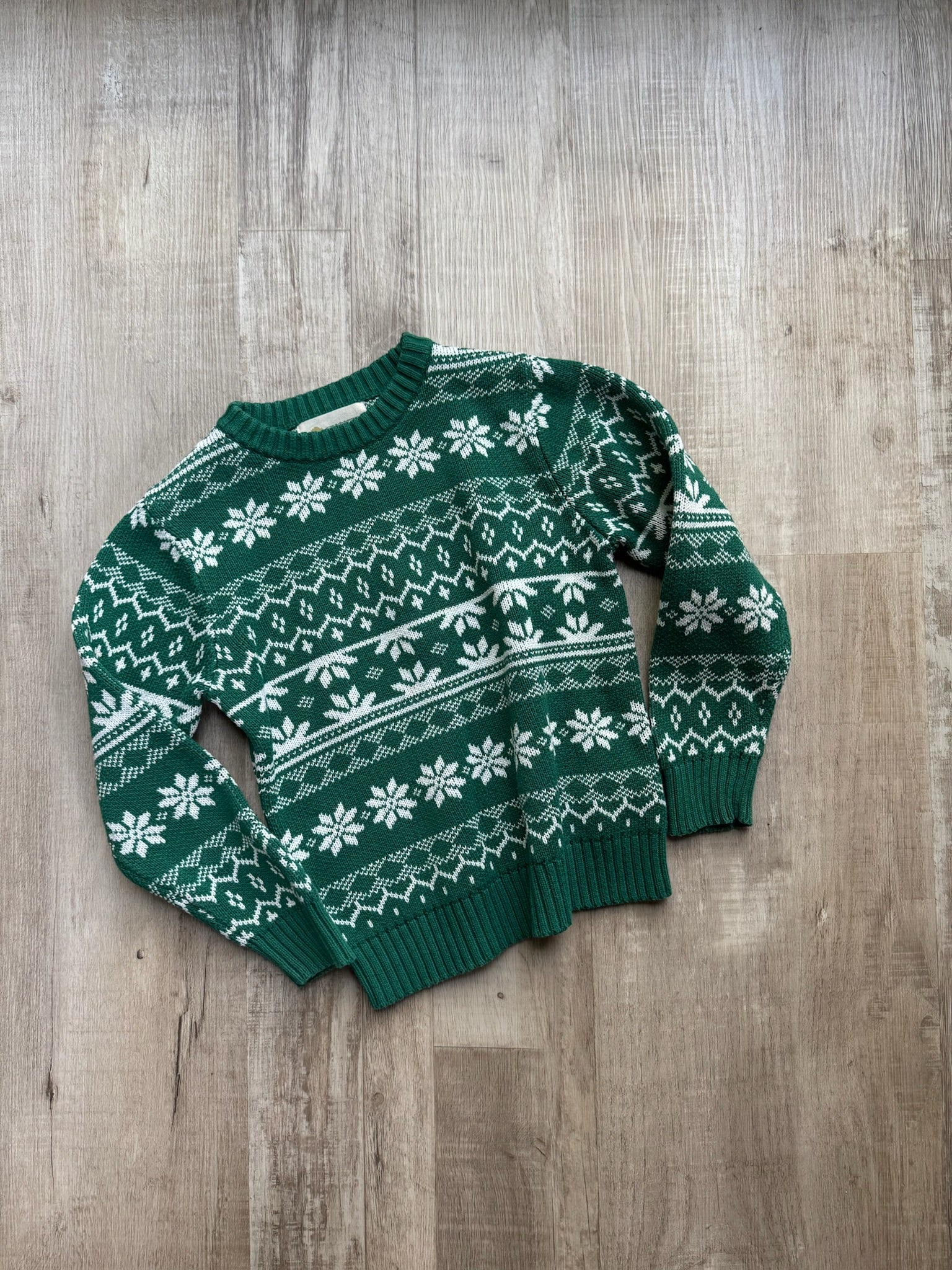 Tucker & Tate Green Fair Isle Sweater