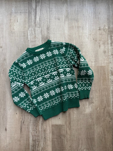 Tucker & Tate Green Fair Isle Sweater
