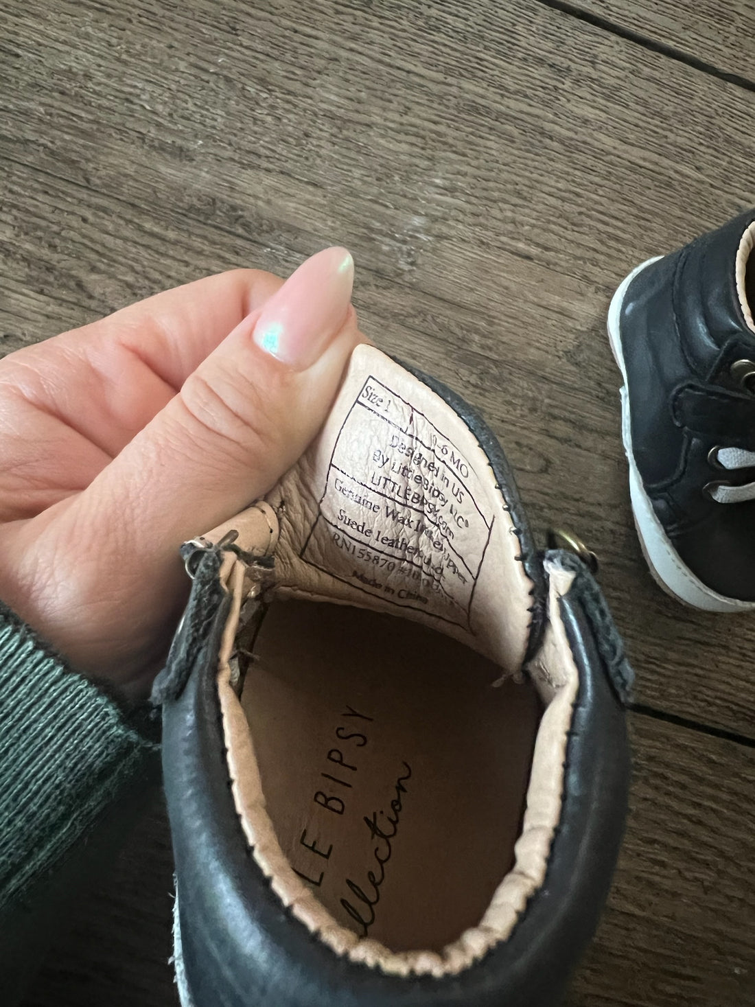 Little Bipsy Black Shoes
