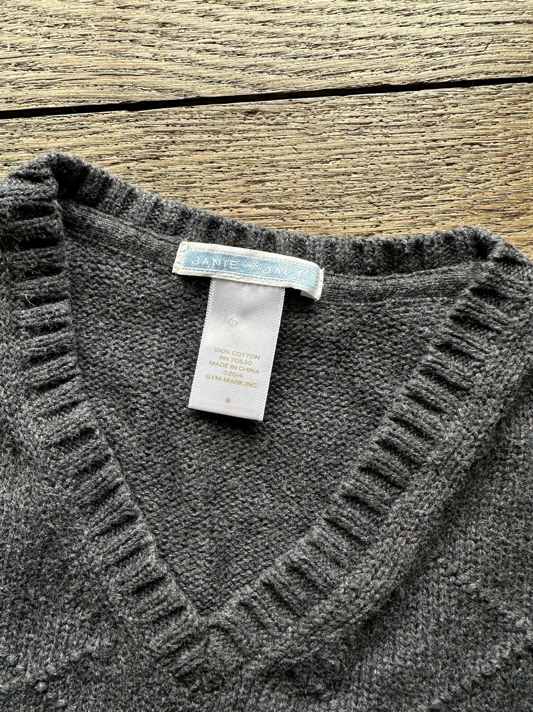 Janie & Jack Grey Vest