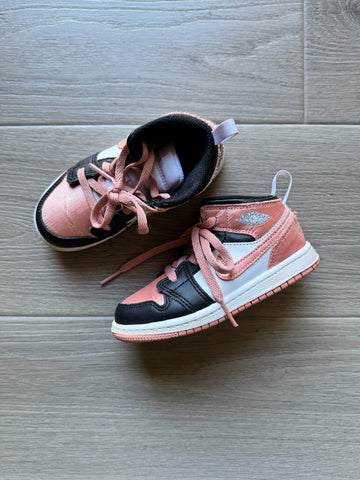 Jordan Pink & Black Shoes