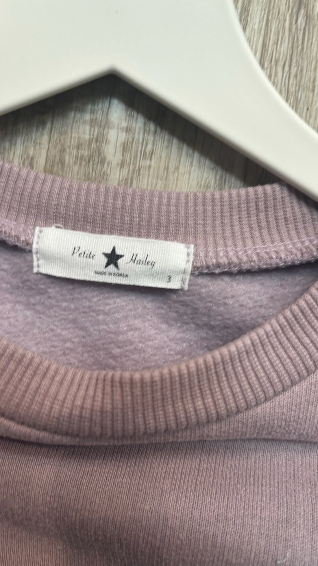 Petit Haley Purple Pullover