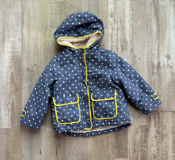 Mini Boden Polka Dot Coat