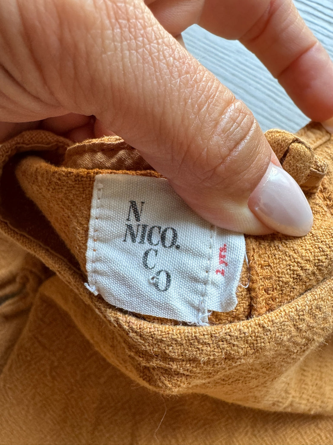 Nico Co Rust Dress