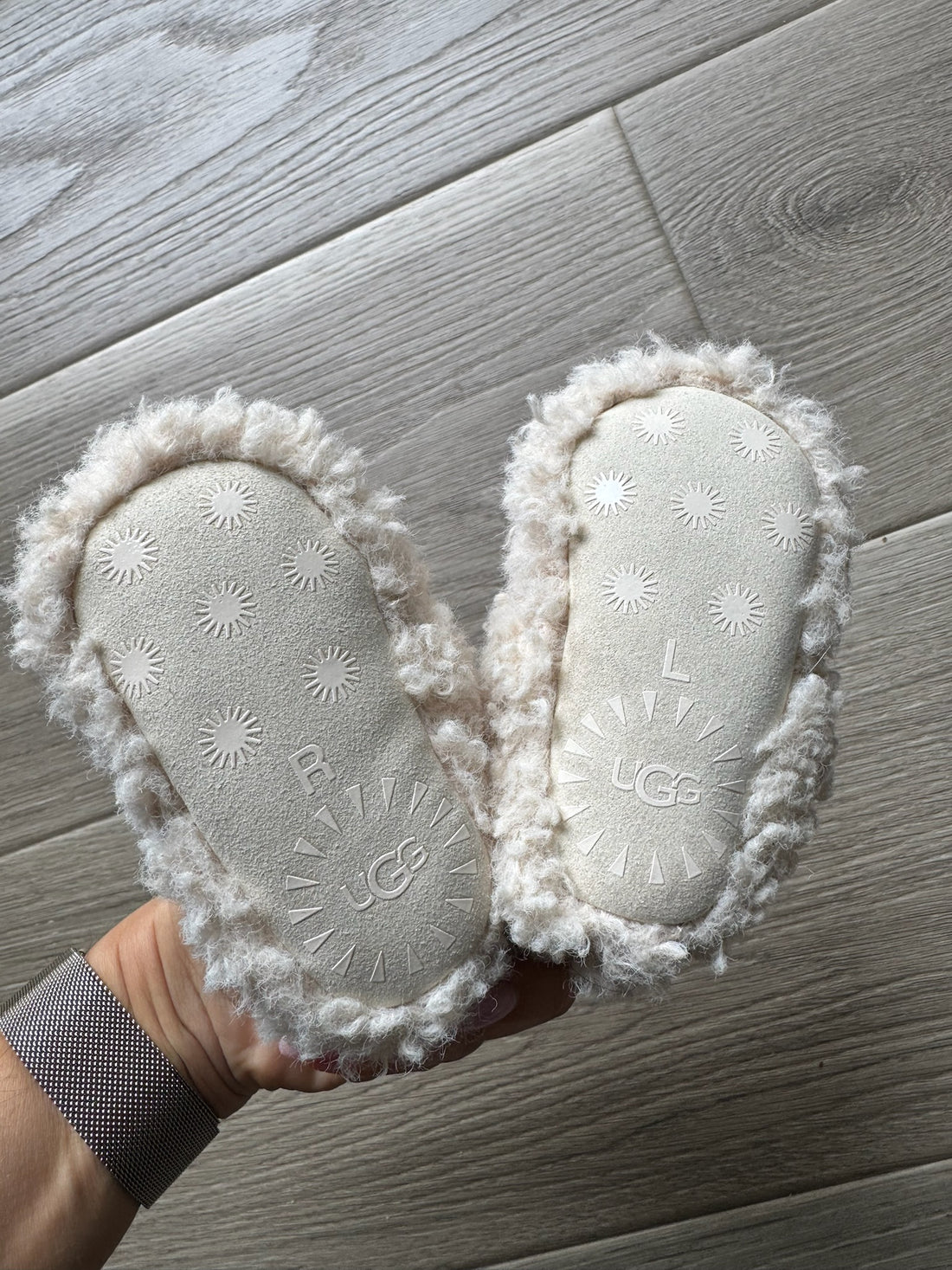 UGGS White Booties