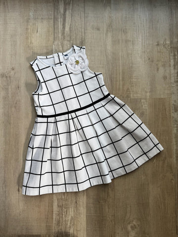 Janie & Jack White & Black Dress
