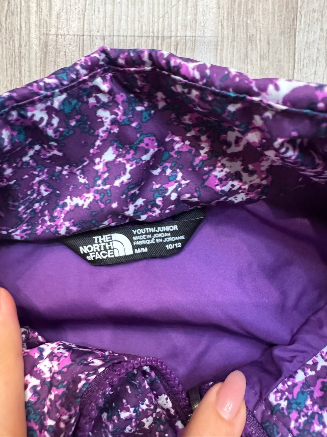 North Face Purple Vest