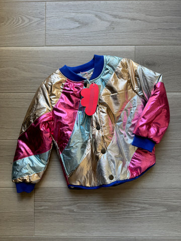 Boden Metallic Puffer Coat - NEW
