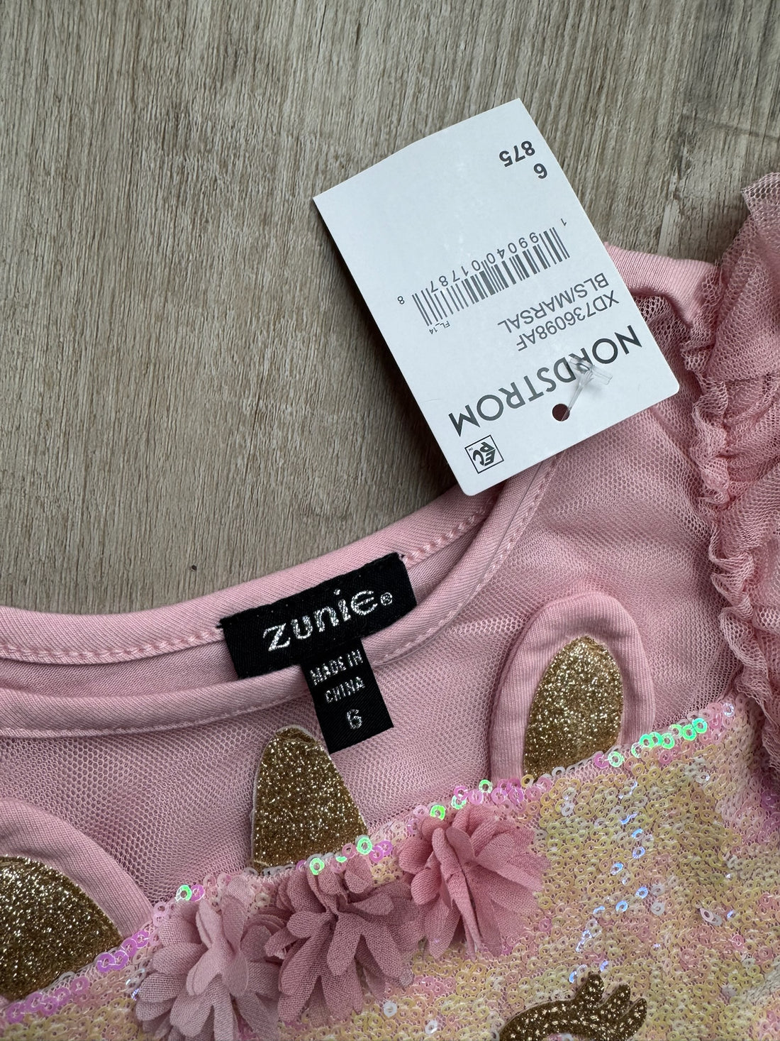 Zunie Pink Tulle Dress - NEW