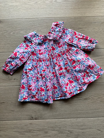 Jacardi Floral Dress