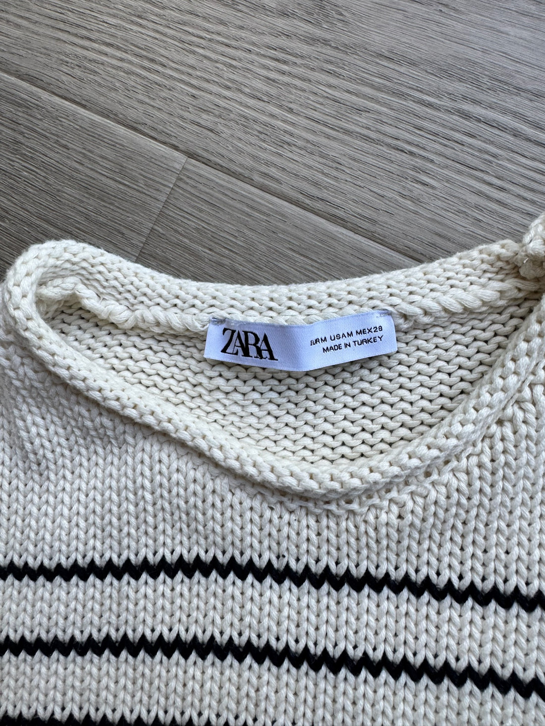 Zara Knit Stripped Tank