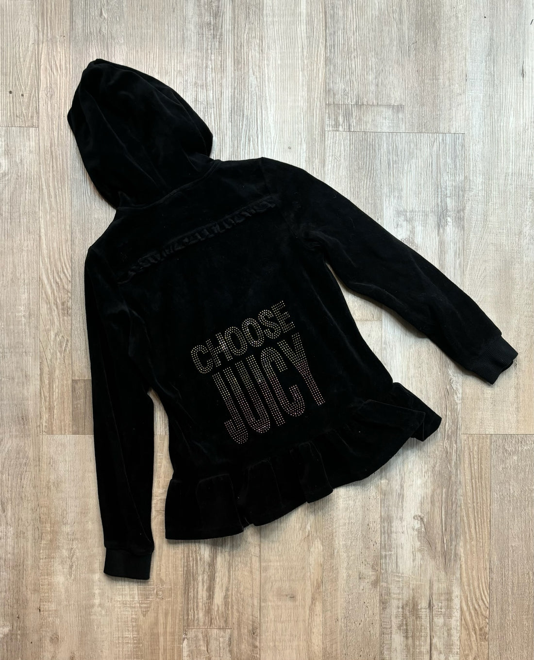 Juicy Couture Black Velour Jacket