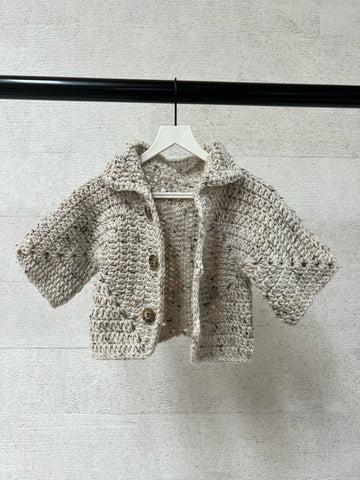 Hand Knitted Baby Cardigan