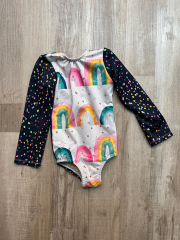 Mary Kate Handmade Rainbow Leotard
