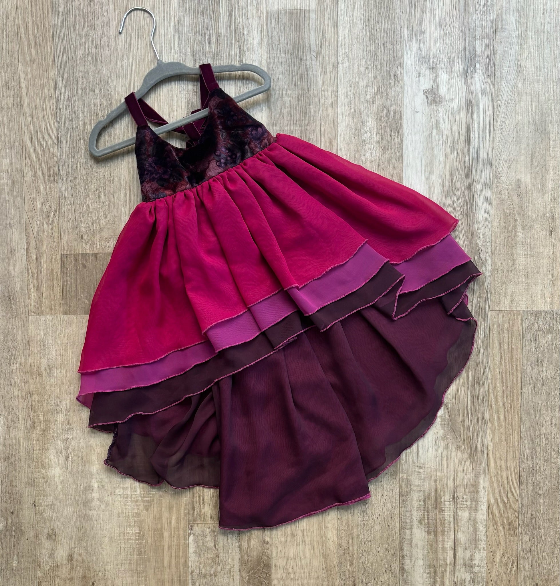 Pleiades Purple / Fuchsia Dress