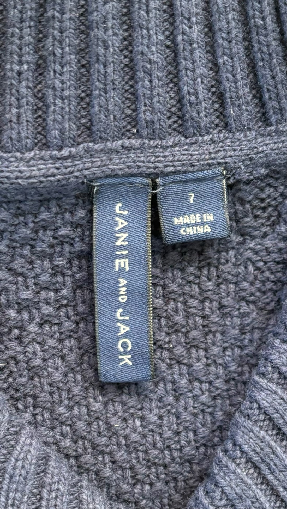 Janie & Jack Navy Cardigan