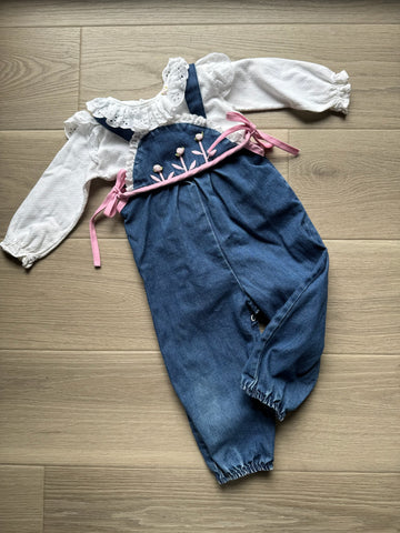 Vintage Denim Romper