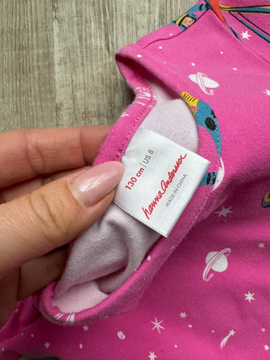 Hanna Andersson Pink Space Dress