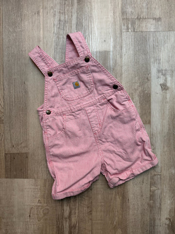Carhartt Striped Overalls