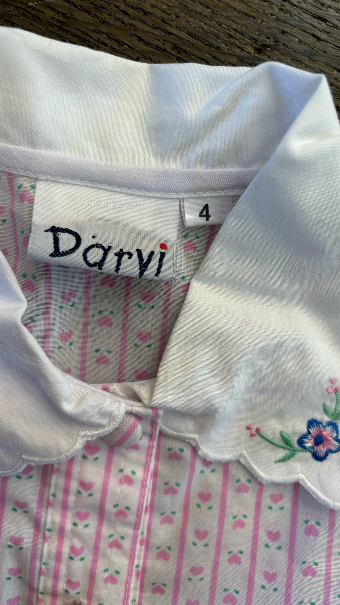 Vintage Pink Heart Dress