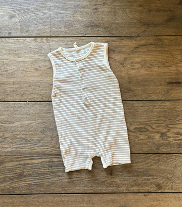 Quincy Mae Striped Romper