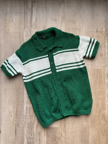 Next Green Sweater Top