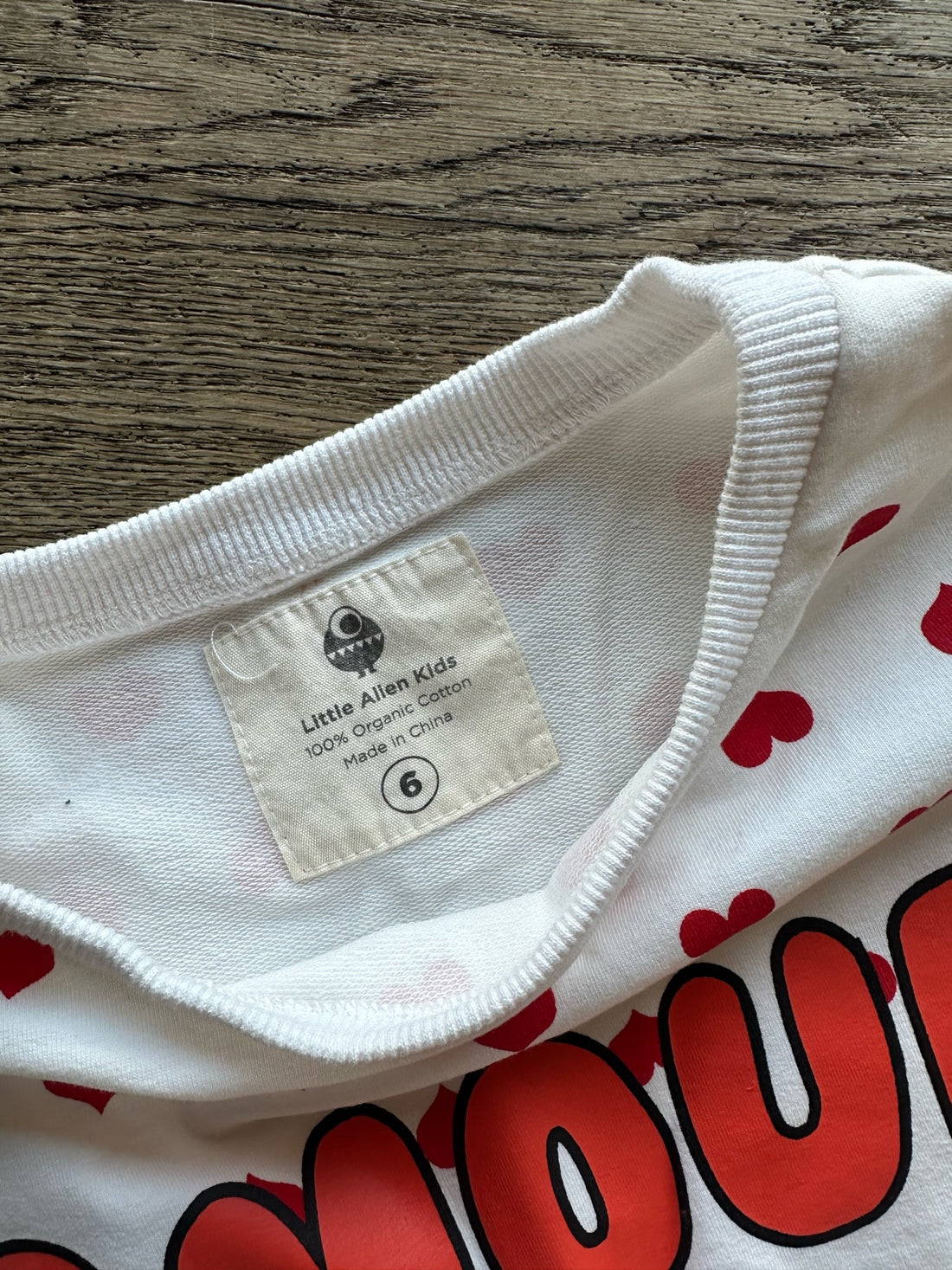 Little Alien Kids Heart Pullover