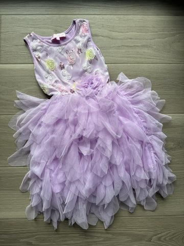 Popatu Purple Tulle Dress