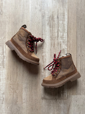 UGG Brown Lace Up Boots