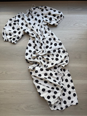 Who What Wear Polka Dot Dress